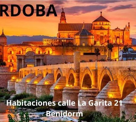 Habitacion Cordoba Benidorm Bagian luar foto
